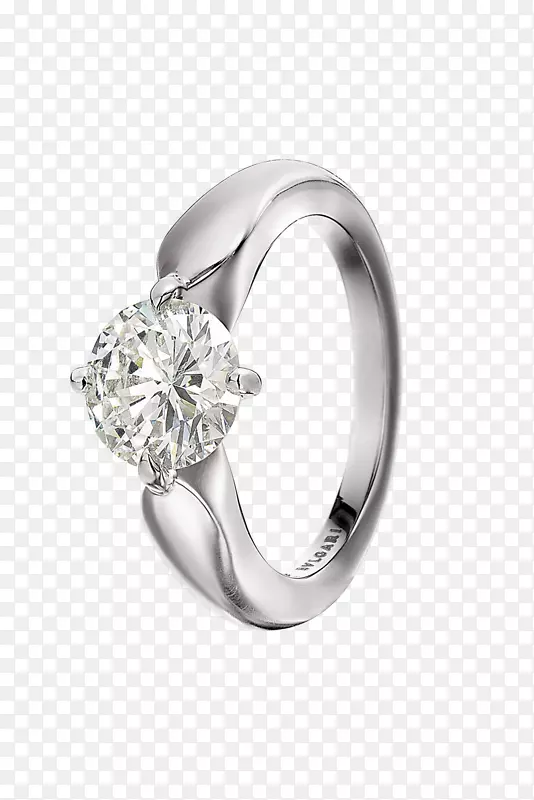 宝格丽订婚戒指新娘结婚戒指-美丽的钻石戒指销售宣传材料