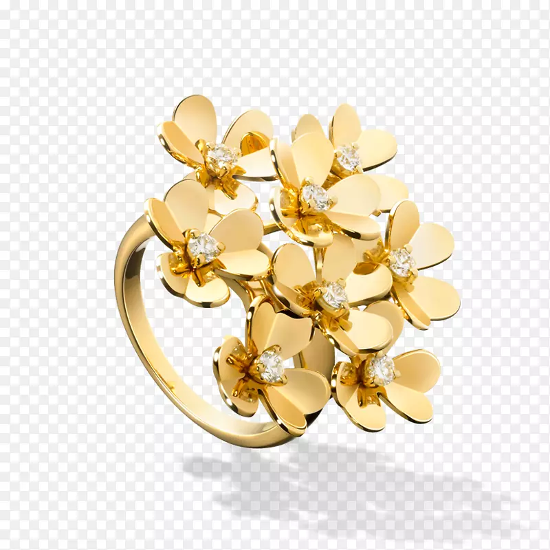 耳环van Cleef&Arpels珠宝钻石-van Cleef&Arpels钻石戒指