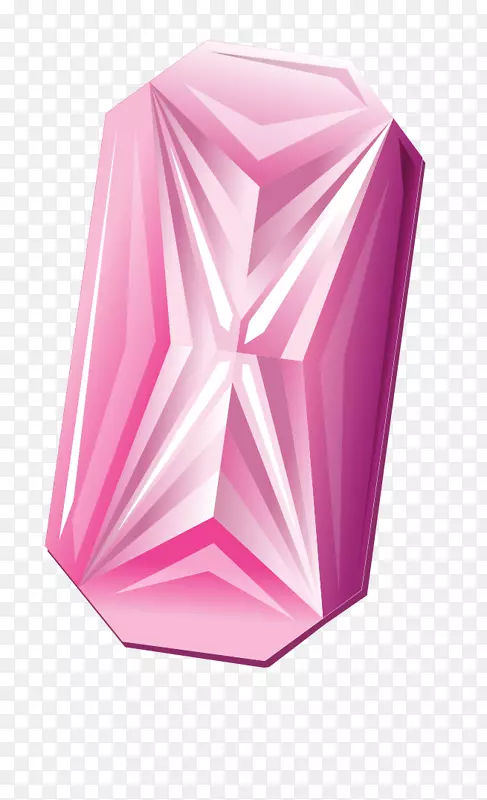 粉红钻石宝石手绘钻石