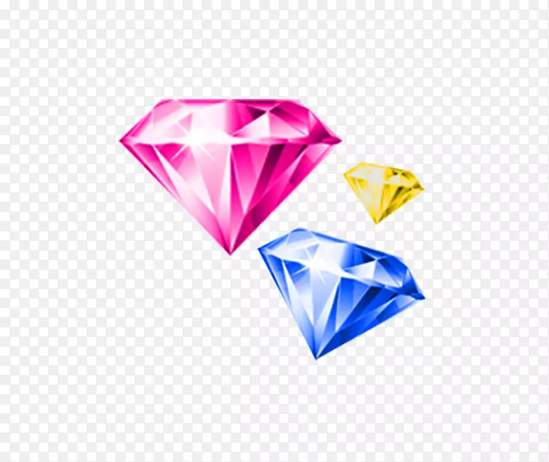 钻石宝石摄影珠宝.彩色钻石
