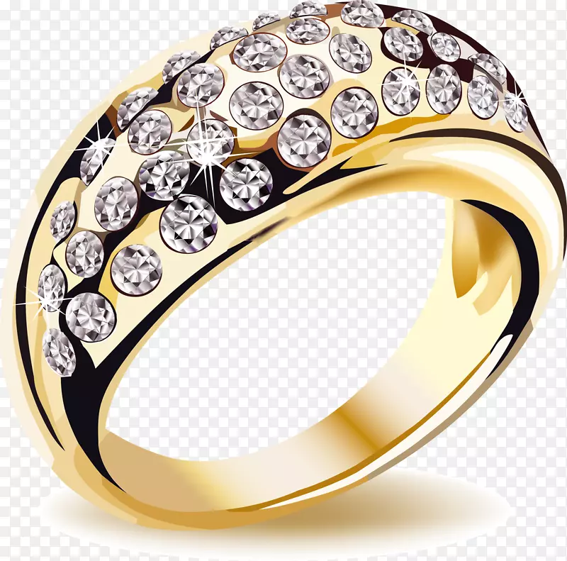 耳环结婚戒指夹艺术.钻石设计图案