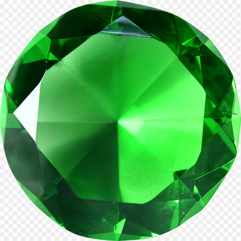 翡翠下载-绿色和美丽的钻石材料切割