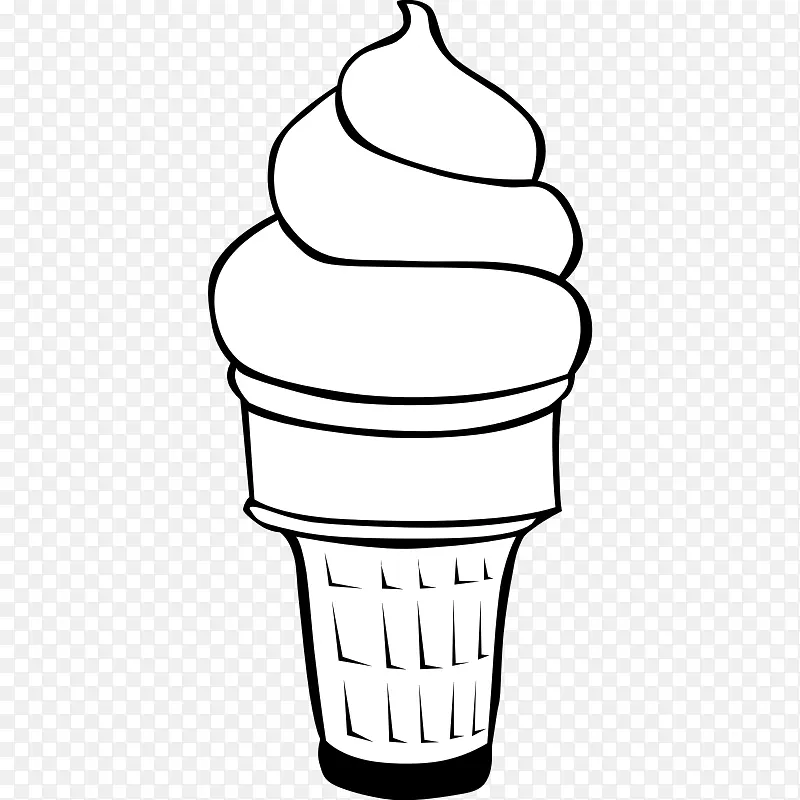 冰淇淋锥巧克力冰淇淋草莓冰淇淋-甜点图片
