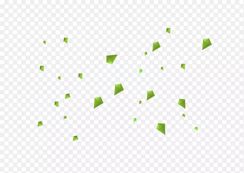 角字体-浮动菱形透视图
