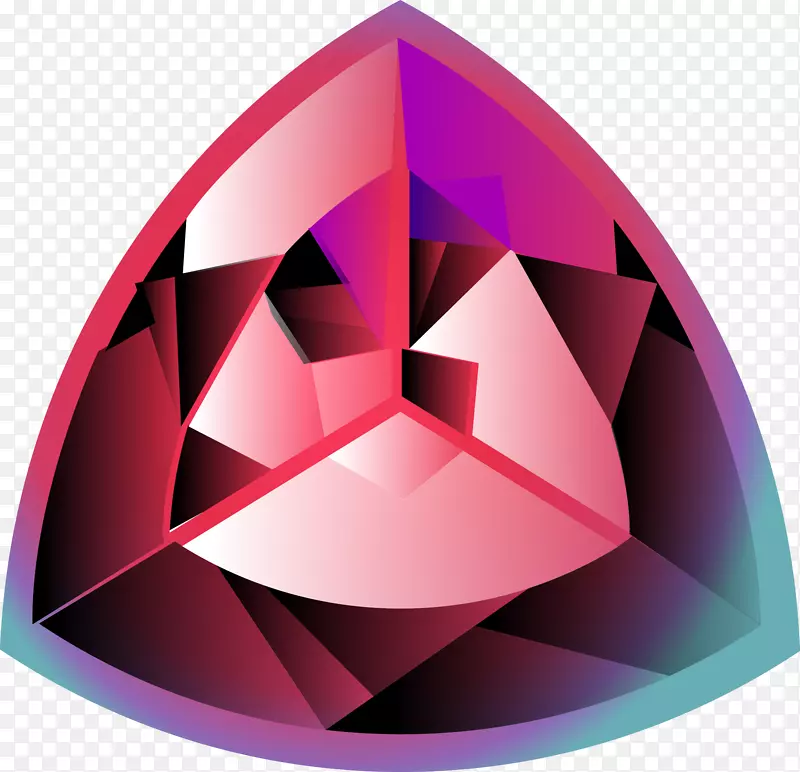 钻石宝石-彩色钻石晶体