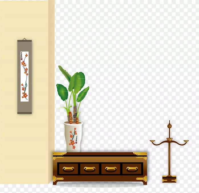 室内设计服务房-家居装饰背景