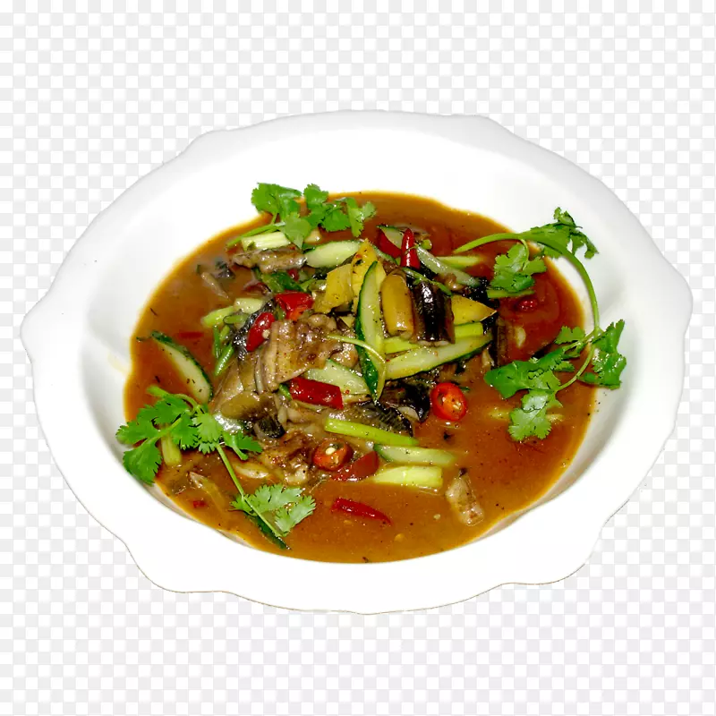红咖喱蔬菜汤肉汁配方-家养鳗鱼
