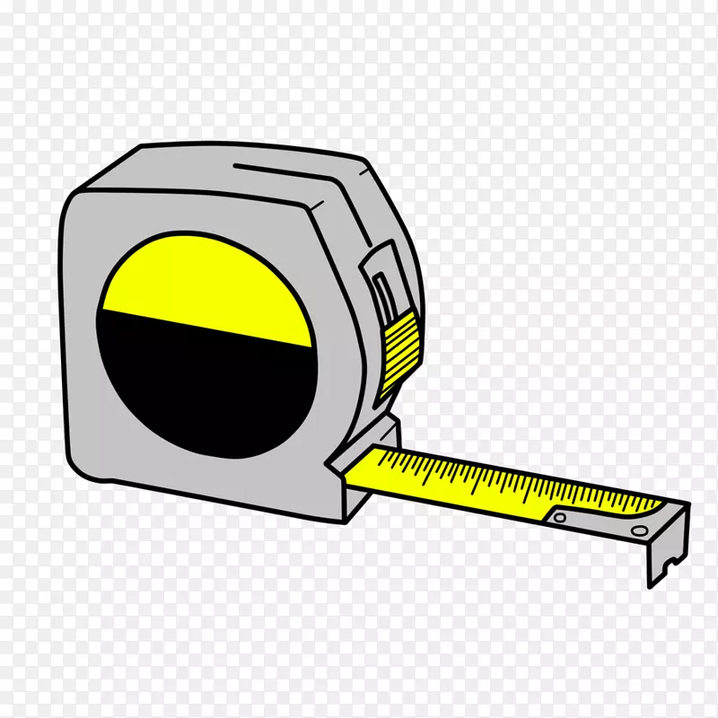 测量工具剪贴画免费磁带剪贴件