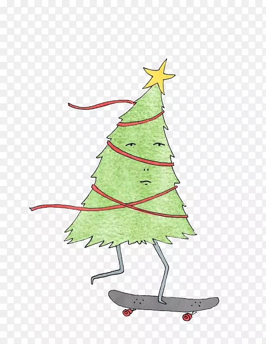圣诞树图解-简笔创意圣诞树