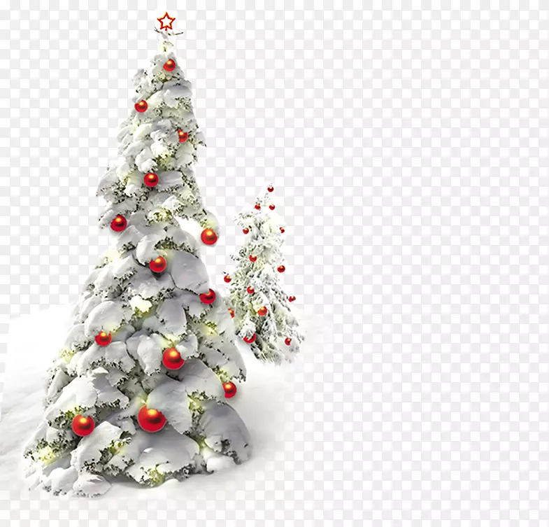 圣诞树圣诞老人圣诞装饰品-圣诞树