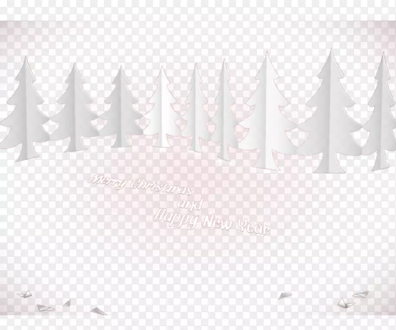 剪影-圣诞树剪影节
