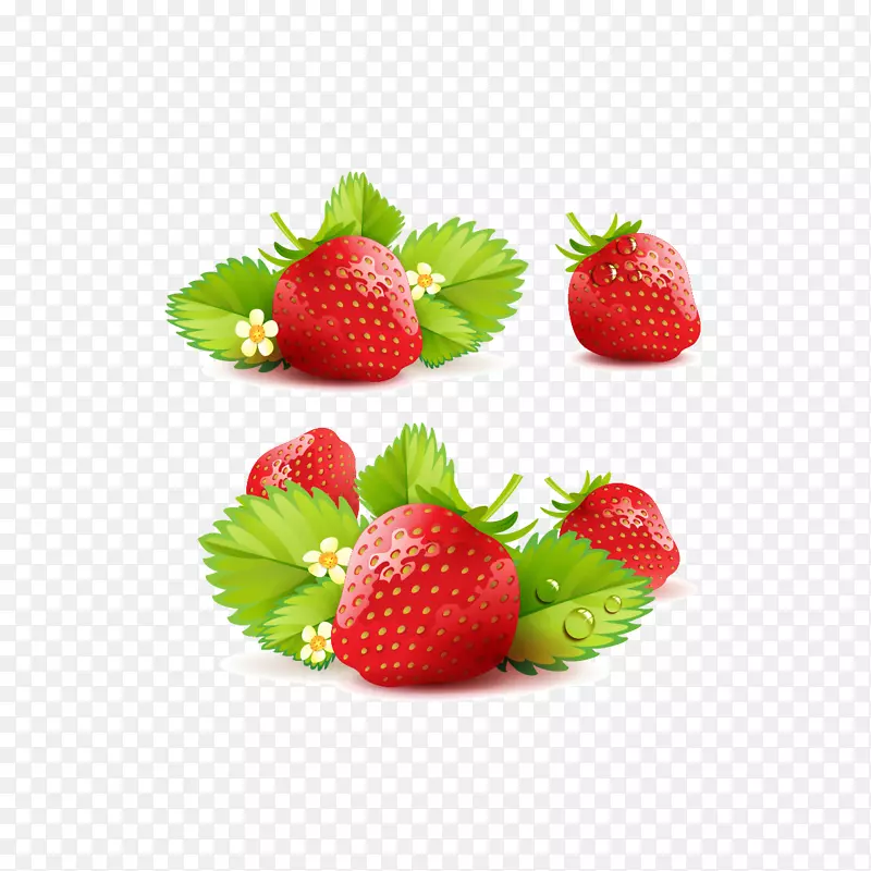 草莓派原料摄影插图.创造性材料草莓