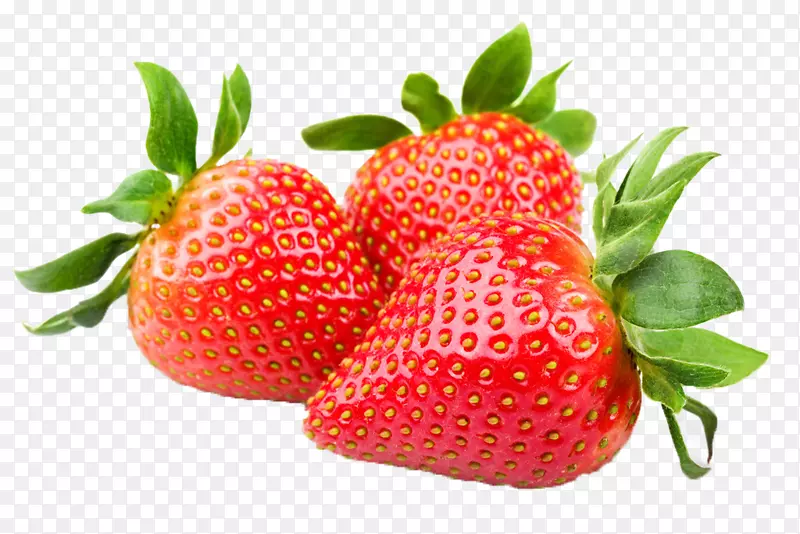 草莓冰淇淋草莓汁草莓奶油蛋糕-草莓产品图