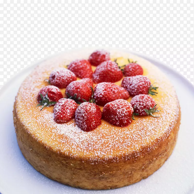 芝士蛋糕草莓奶油蛋糕草莓汁牛奶烤草莓蛋糕