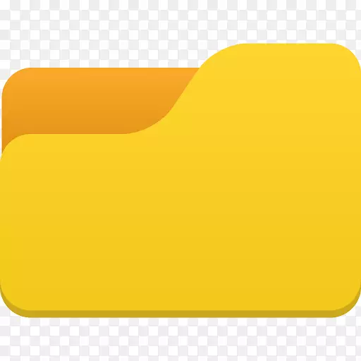 电脑图标设计下载苹果图标图像格式-黄色文件夹剪贴画