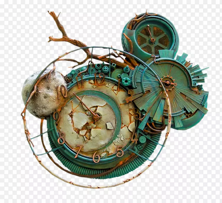 钟表齿轮台式壁纸表旧表