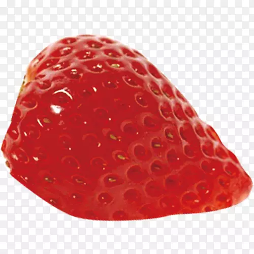 草莓汁-红色草莓图案