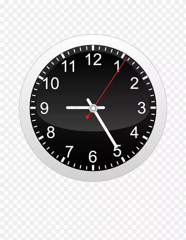 时钟小部件android应用程序包计算机图标-黑表