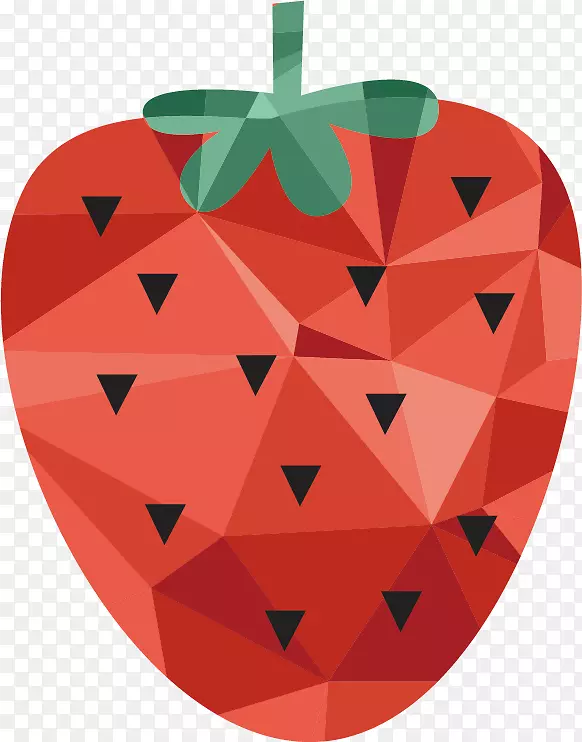 草莓奥格里斯-载体创意果草莓