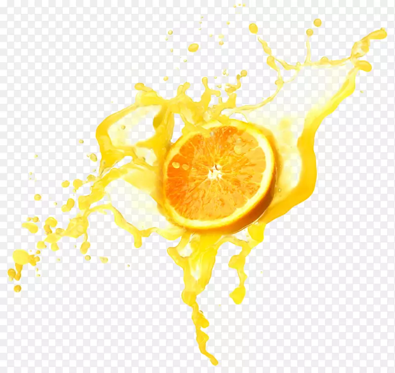 橙汁汽水饮料冰沙苹果汁-橙汁图像