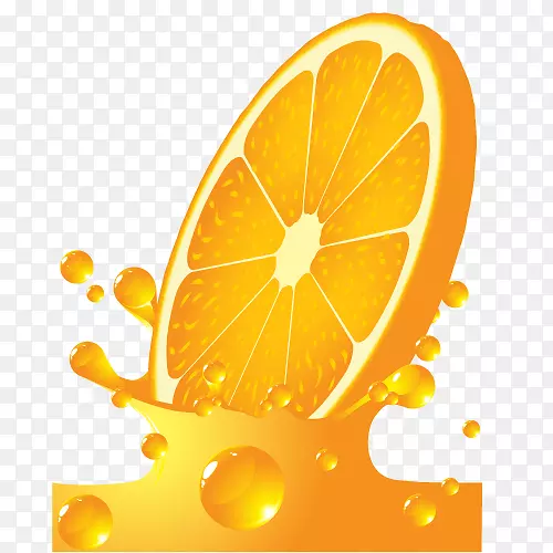 橙汁剪贴画.橙汁