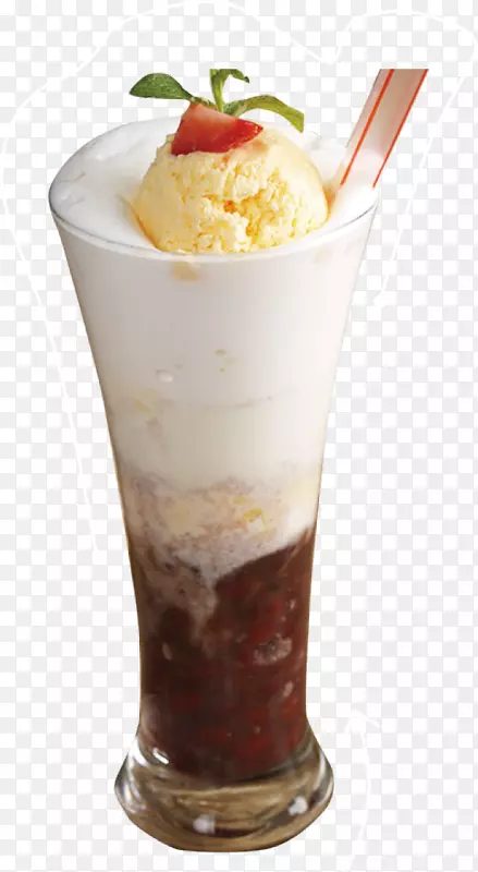 冰淇淋圣代果汁汽水