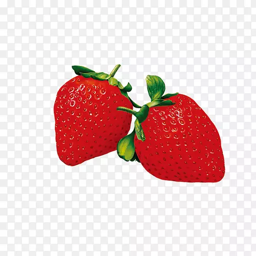 果汁草莓红水果-新鲜草莓图片