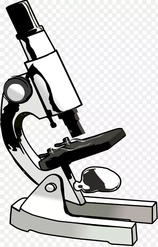 光学显微镜剪辑艺术显微镜剪贴画零件