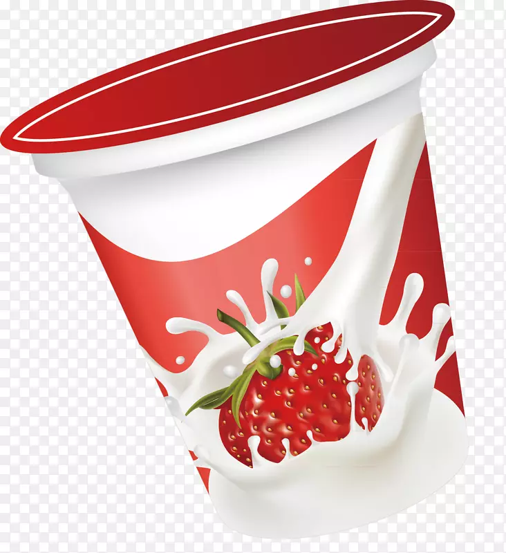 草莓杯-草莓装饰设计