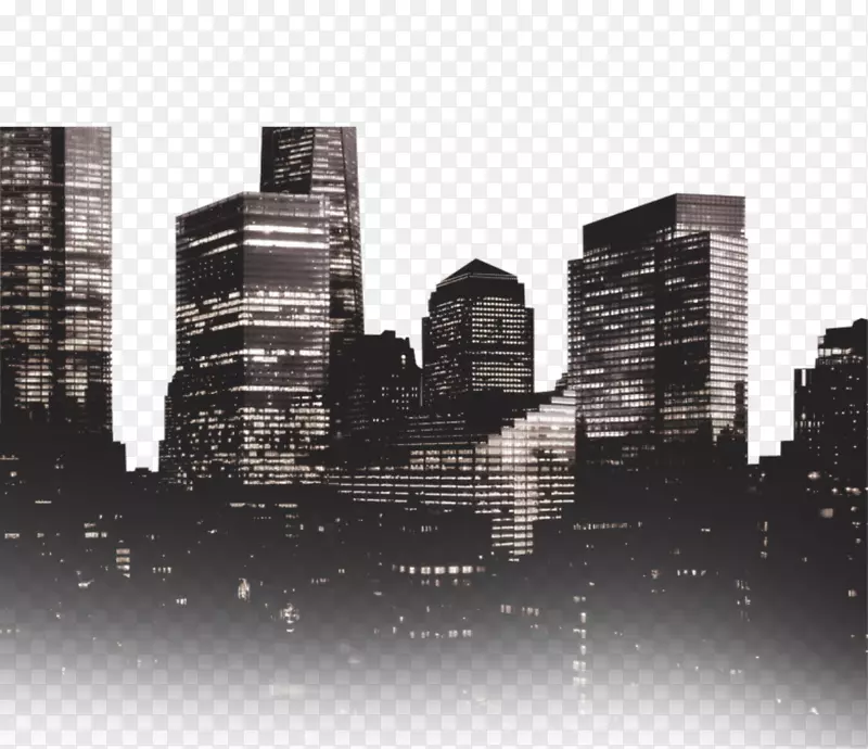 城市：天际线，纽约市建筑，桌面壁纸-城市建筑