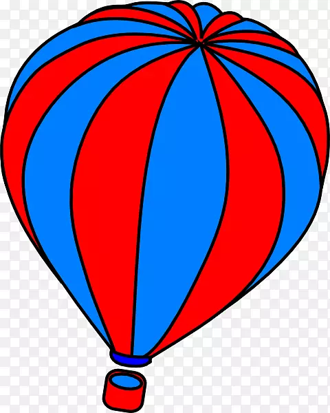 飞机热气球免费内容剪辑艺术.气球剪贴画