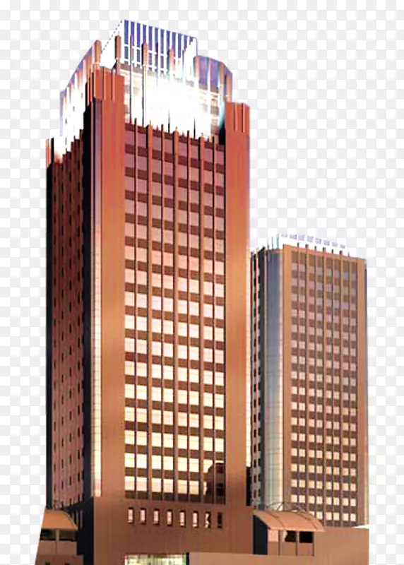 建筑塔楼-城市​​大楼