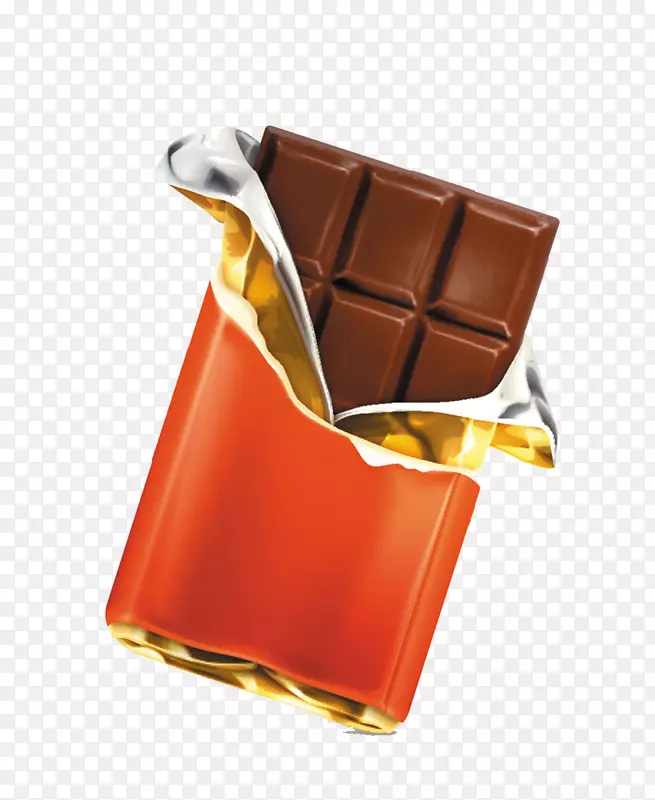 巧克力棒巧克力蛋糕糖果-华丽的巧克力包装图片