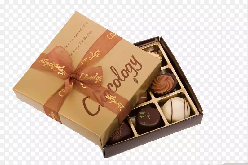 巧克力松露巧克力蛋糕纯巧克力盒艺术豪华盒装巧克力