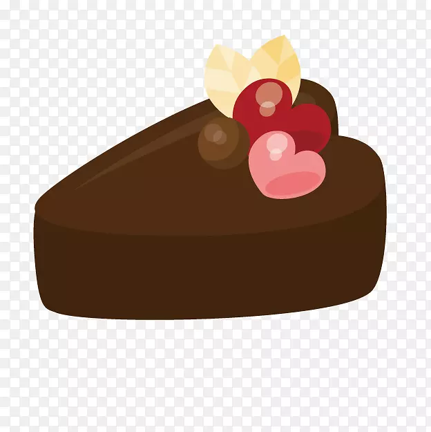 茶巧克力蛋糕甜点夹艺术巧克力蛋糕