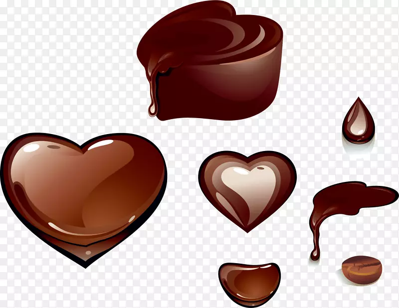 咖啡巧克力蛋糕-爱巧克力颜色载体