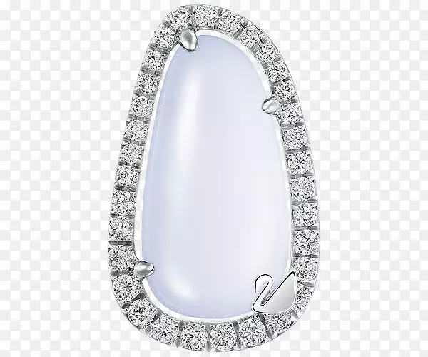 施华洛世奇银珠宝魅力和吊坠宝石粉笔-施华洛世奇珠宝挂件鹅卵石