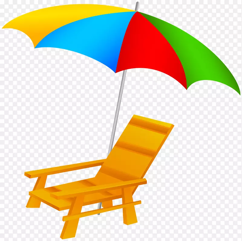沙滩伞免费内容剪贴画伞椅悬崖峭壁