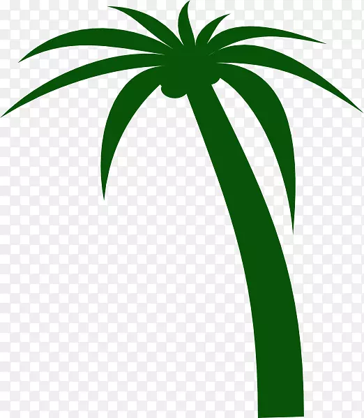 椰子树剪贴画-椰子树动画