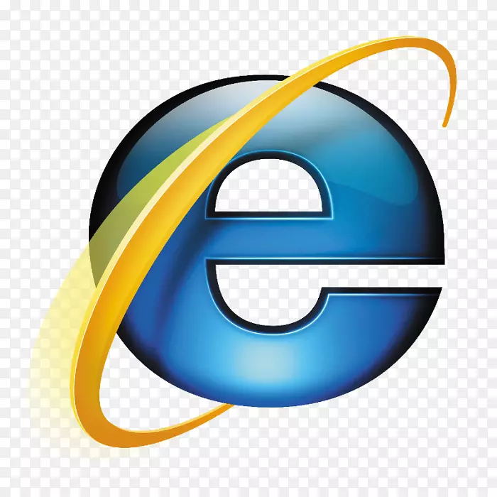 Internet资源管理器8网络浏览器计算机图标internet Explorer 10-循环徽标png