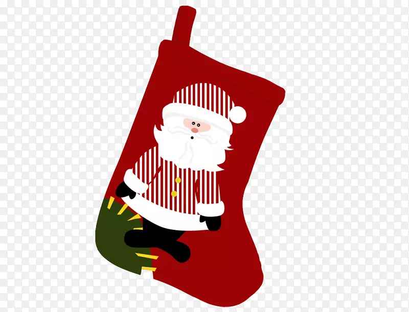 圣诞老人圣诞袜子圣诞袜