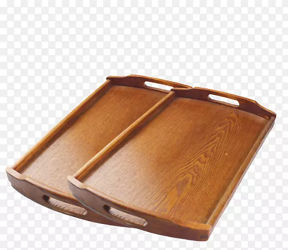 木托盘餐具塑料实心木矩形托盘