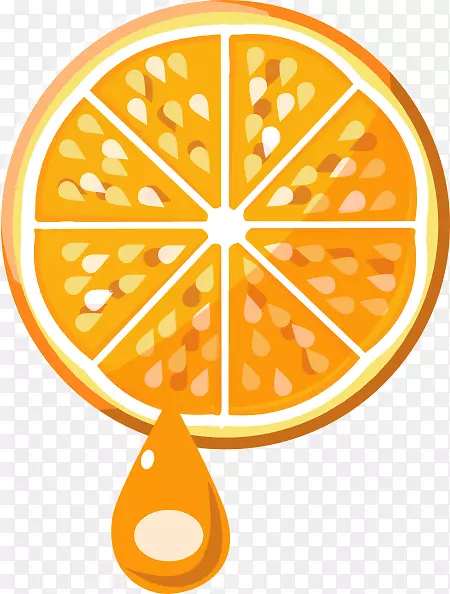 橙汁剪辑艺术-橙汁剪贴画