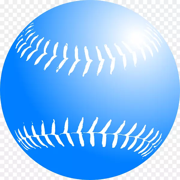 棒球棒垒球夹艺术.蓝色球棒剪贴件