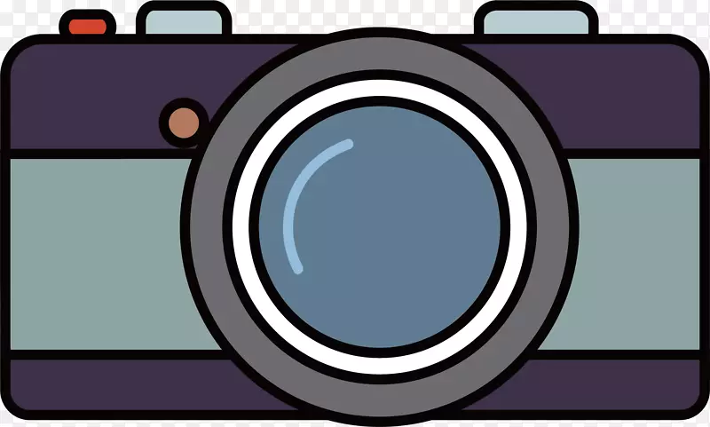 无反射镜可互换镜头照相机照相胶片照相机镜头紫色相机