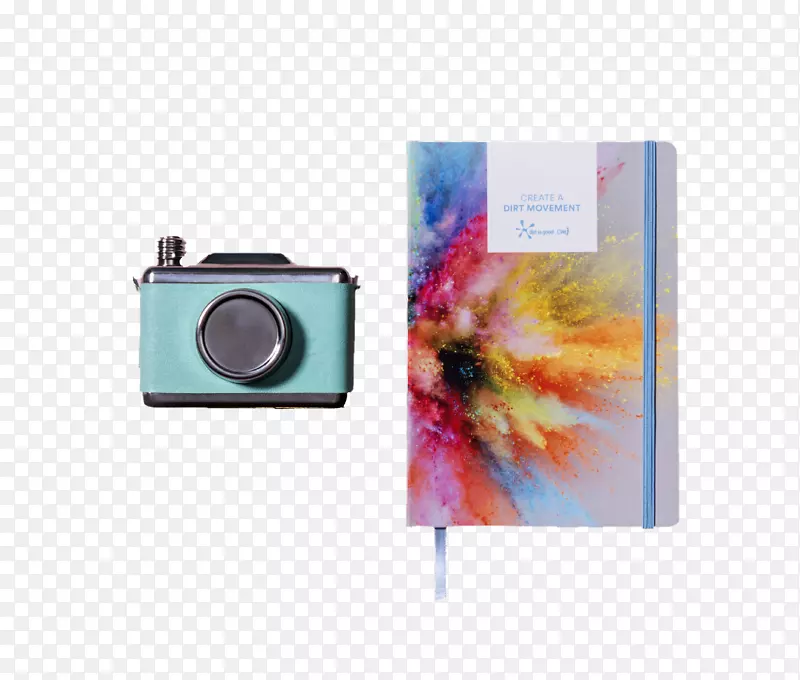 目标设定社交媒体组织个人发展-洛莫相机旁边的书籍