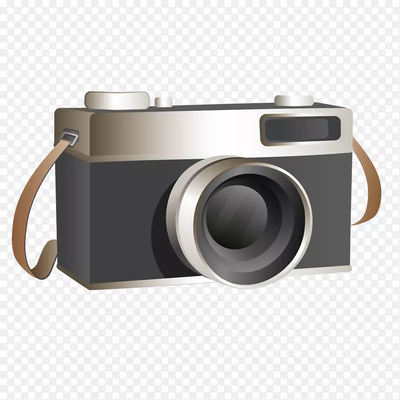 黑白数码相机-漂亮的复古相机