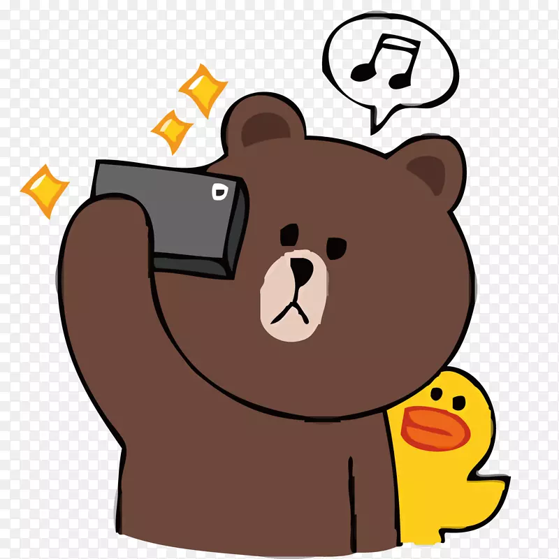 线外电脑图标android-拿相机自己的熊