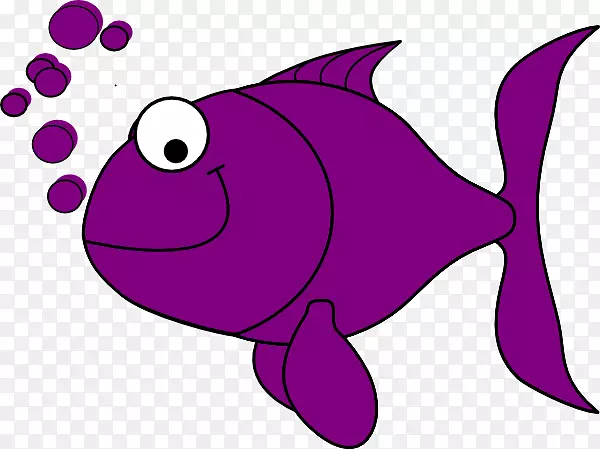 鱼免费内容鲑鱼剪贴画-卡通鱼图片免费
