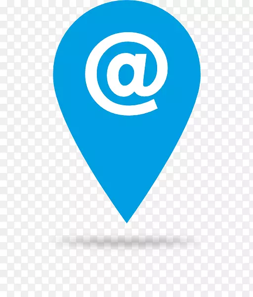 电脑图标电子邮件蓝色剪辑艺术-公共域名图标